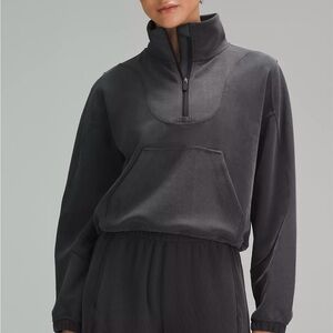 Lululemon Brushed Softstreme Ribbed Half Zip